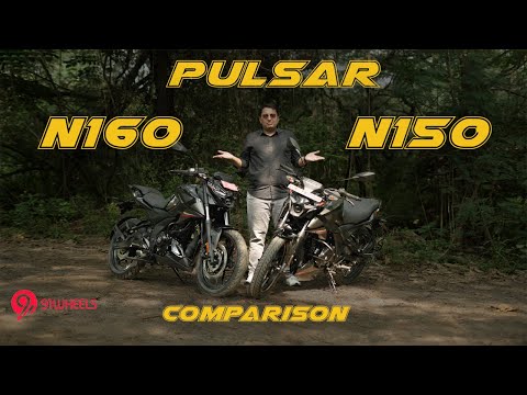 Bajaj Pulsar N150 vs Pulsar N160 Detailed Comparison Video Review | Which one is made for you?