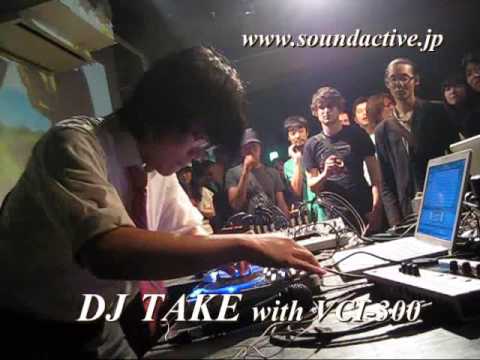DJ TAKE with VCI-300 #1 at Laptop Battle Tokyo 2009