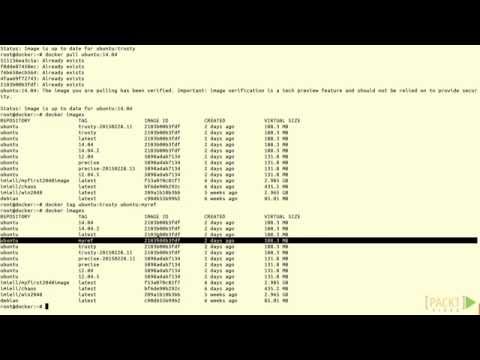 Docker for Web Developers Tutorial Managing the Images | packtpub com