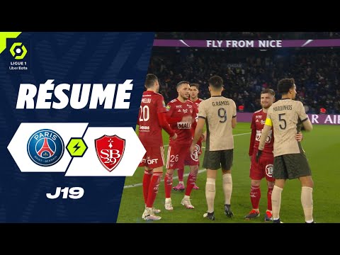 Resumen de PSG vs Stade Brestois Matchday 19