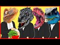 Rexy meets the Mountain King  Funny Dinosaur  - Meme Coffin Dance Song Cover
