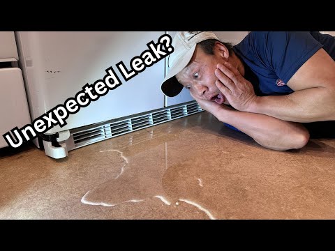 🔧 Quick Fix: Stop Refrigerator Leaking Water with This Easy Hack! 🚫💧