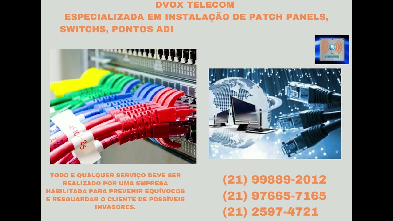 Vídeo da empresa DVOX TELECOM