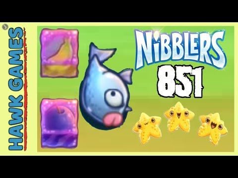 Fruit Nibblers Level 851 - 3 Stars Walkthrough, No Boosters