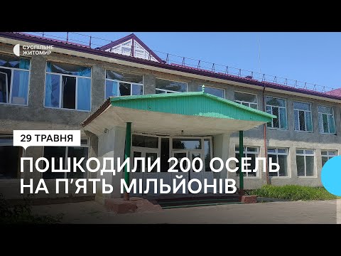 ​В результате российских обстрелов на Житомирщине повреждены 200 жилых домов. ВИДЕО