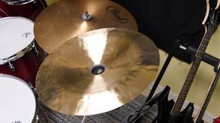 Video thumbnail for Wuhan 16" China cymbal sound test by leehaze1