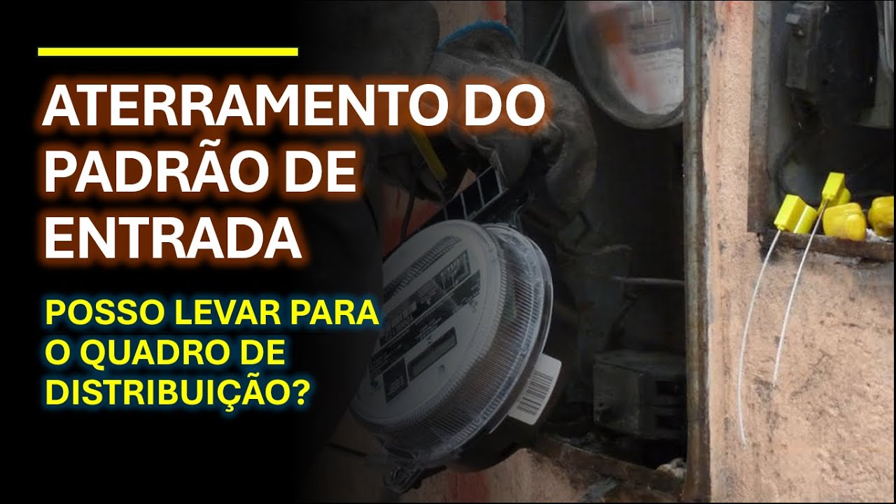 NÃO USE O ATERRAMENTO DO PADRÃO DE ENTRADA saiba o por quê?
