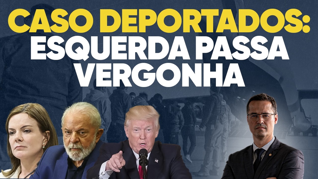 Verdade revelada! Esquerda mente sobre deportação de brasileiros algemados e é humilhada!