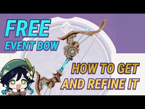 How to Get the new event bow Windblume Ode | Genshin Impact 1.4 festival