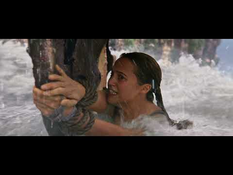 Waterfall scene - Tomb Raider (2018)