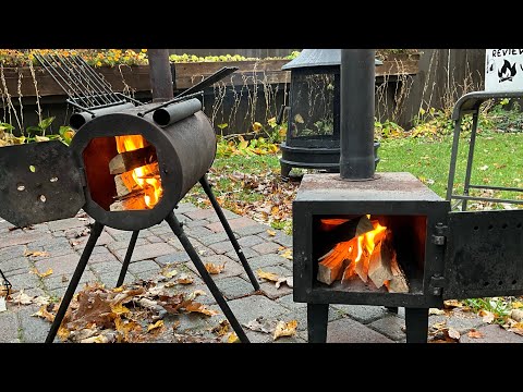 Comparing Wood Stoves from Princess Auto