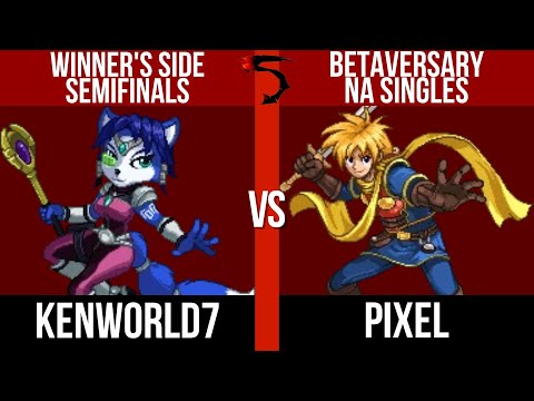 Betaversary NA: Kenworld (Krystal) vs Pixel (Isaac) - SSF2 Winners Semifinals