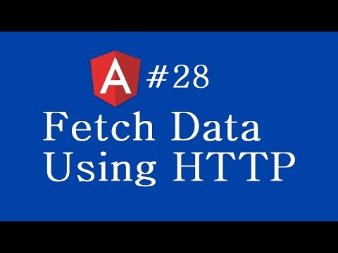 Angular 2 Tutorial 28 Fetch Data Using Http