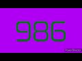 Challenge Countdown From 1000 Version 6