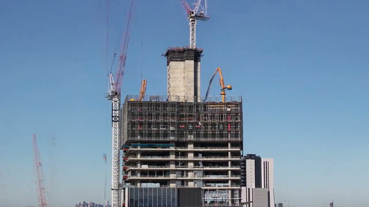 Parramatta city centre redevelopment Time Lapse'