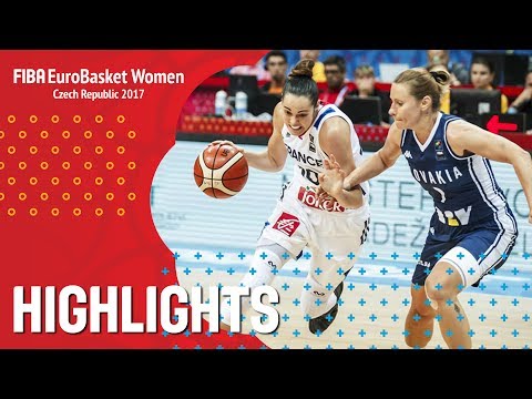 France v Slovak Republic - Highlights - Quarter-Finals - FIBA EuroBasket Women 2017