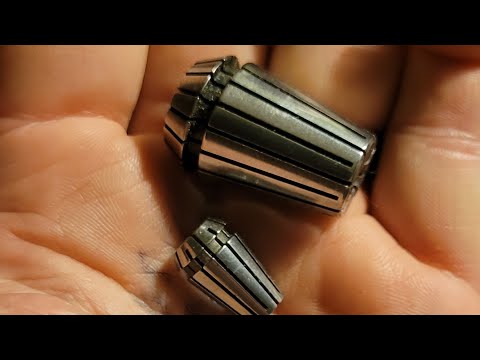 ER collets and nuts with the @PwnCNC spindle.