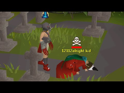 I tricked greedy PKers with my noob bait account