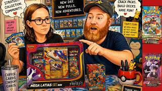Pokémon TCG: Mega Latias ex Box & Mega Evolutions Build and Battle Box Opening Unboxing