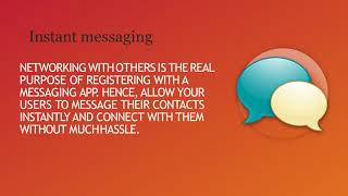 Must-have features to include in a real-time messaging app