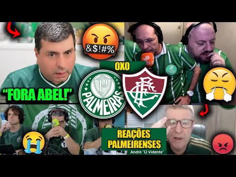 REAÇÕES dos PALMEIRENSES - PALMEIRAS 0X0 FLUMINENSE - BRASILEIRÃO 2025 - REACT VAMOS RIR DO PORCO!