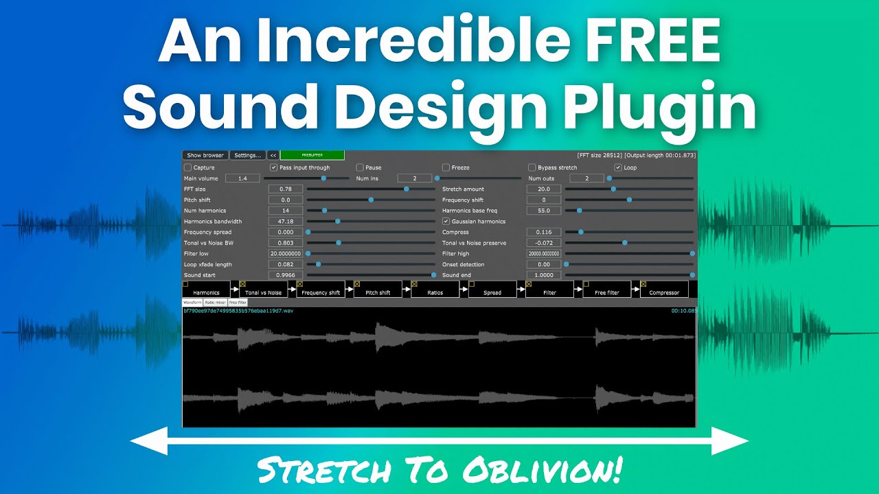 Want A Neat FREE Plugin For Sound Design? ðŸŽ¶ | Meet PaulStretch - YouTube
