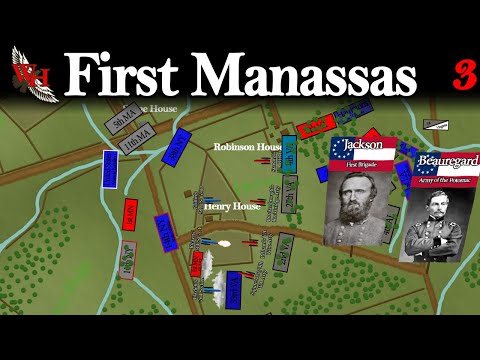 American Civil War: Battle of First Manassas - "Fight for Henry Hill" - Part 3
