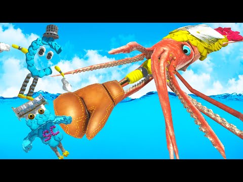 We Created One Punch Squid in Animal Revolt Battle Simulator Multiplayer!
