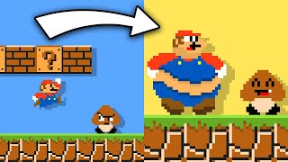 Mario, but Jumping makes him FAT?! - BTG Reacts to FUNNY Mario videos!