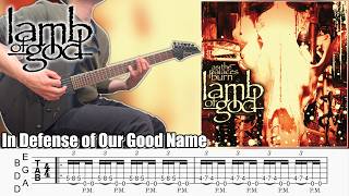 In Defense Of Our Good Name / Lamb of God (screen TAB | Dual Guitar lesson)