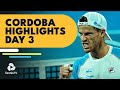 Schwartzman Gets Underway; Londero Battles Martinez | Cordoba Open 2022 Day 3 Highlights