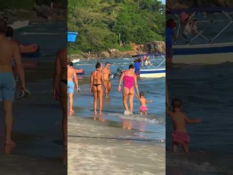 BEACH VIBE, Coast of São Paulo, Brazil ☀️ #shorts