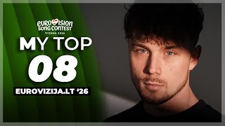 Download lagu 🇱🇹 Eurovizija.LT 2026 - Heat 2 - My Top 8 (Eurovision Lithuania 2026) mp3