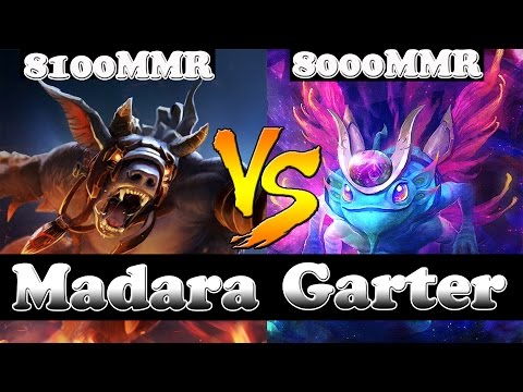 Dota 2 - Madara 8100MMR Ursa VS Garter 8000MMR Puck - Ranked Match Gameplay