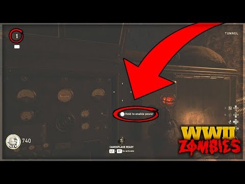 WW2 ZOMBIES HOW TO TURN ON THE POWER ON ROUND 1! 'THE FINAL REICH' TUTORIAL/GUIDE