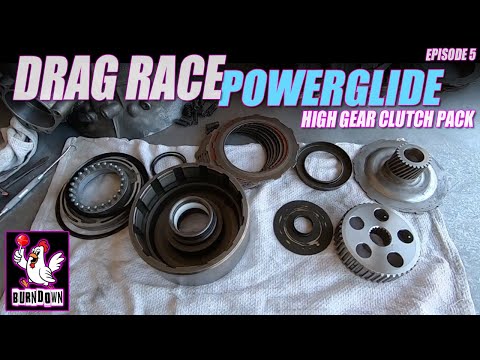 Drag Race PowerGlide High Gear Clutch Pack (PowerGlide Build Part 05)
