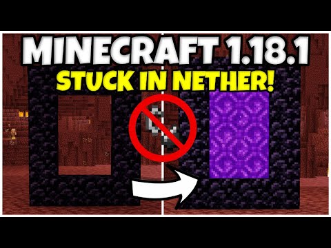 Insane Minecraft 1.18 Trick: Light Portal NO FlinSteel!