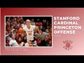 Stanford Cardinal - Princeton Offense ("JERSEY") - Transition Offense, Over The Top and Away