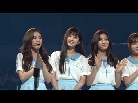 2018.08.12 KCON LA Concert - fromis_9 and ChungHa (Ballad Singing)