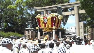 preview picture of video '2010 泉佐野 布団太鼓 宮入り　Futon Drum Festival in Izumisano, Osaka'