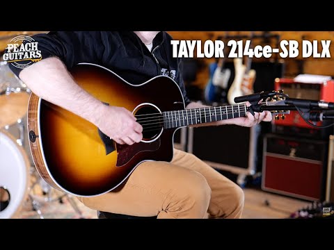 No Talking...Just Tones | Taylor 214ce-SB DLX