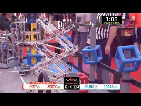 2015 VRC Arts Q113 - 8957 2587G vs 2019C 1034A - 61 to 67 - VEX Worlds 2015 - Arts Division