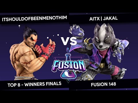 Fusion #148 - ItShouldOfBeenMeNotHim (Kazuya/Brawler) Vs. AITX | Jakal (Cloud/Wolf) - Winners Finals