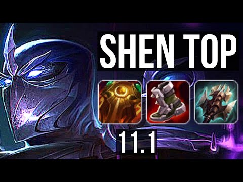 SHEN vs ILLAOI (TOP) | 14/3/18, 1.7M mastery, 1100+ games, Legendary | KR Diamond | v11.1