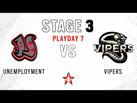 Unemployment vs Vipers // NA Challenger League - Stage 3 - Playday 7