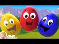 Easter Egg Song More Color Song Nursery Rhymes For Kids NuNu Tv