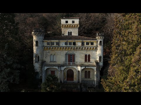 A MYSTERIOUS CASTLE-VILLA HIDDEN ON THE LAKE! WE DIDN'T THINK WE'D FIND A PLACE LIKE THIS!