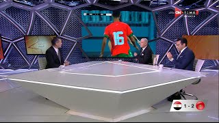 رد فعل صادم من محمد عمر وعادل مصطفى بعد خسارة مصر أمام المغرب في تصفيات أمم أفريقيا تحت 20 عام ????