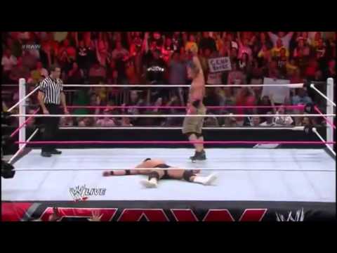 John Cena vs. Damien Sandow Highlights