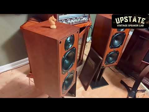 Restored Bowers & Wilkins  DM1400 - Custom Two-Tone Walnut Veneer image 25